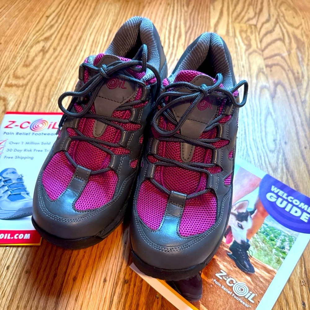Z-Coil pain free shoes: only worn a few times from a smoke free home.